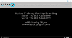 Desktop Screenshot of huskysigns.com